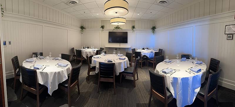Peabody private events dining room